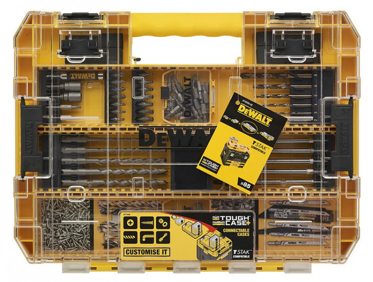 Набор бит и сверл DeWALT DT70763 (85 шт.)
