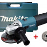 Болгарка MAKITA 9565CVR + кейс 824985-4 + быстрозажимная гайка