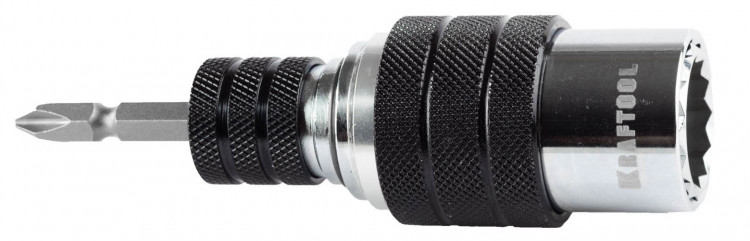 Бита с торцевой головкой KRAFTOOL 26398-H2
