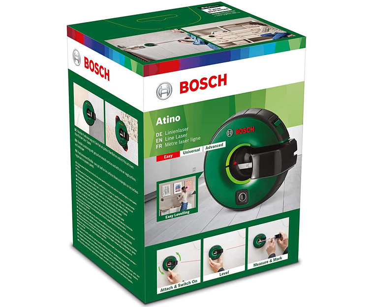 Линейный лазерный нивелир BOSCH Atino
