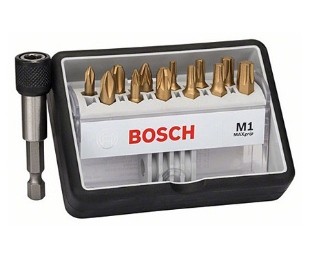 Набор бит BOSCH Robust Line Sx Max Grip PH/PZ/Torx + QC UH 25 мм (13 шт.)