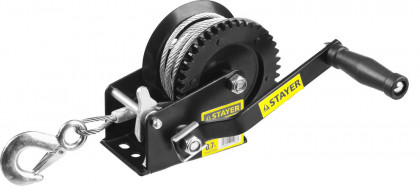 Лебедка ручная барабанная STAYER 43112-0.7