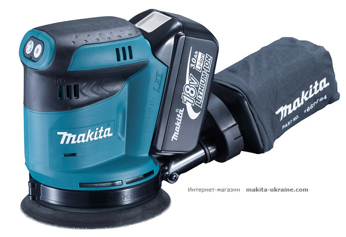 Аккумуляторная эксцентриковая шлифмашина MAKITA BBO180RFE