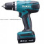Аккумуляторная дрель-шуруповерт MAKITA DF347DWE