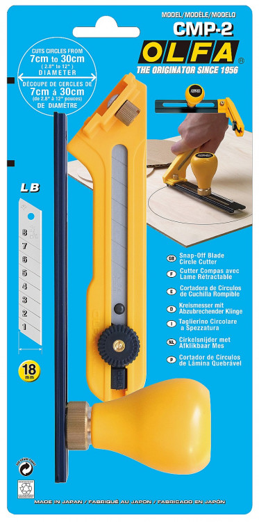 Нож циркульный с сегментированным лезвием OLFA OL-CMP-2