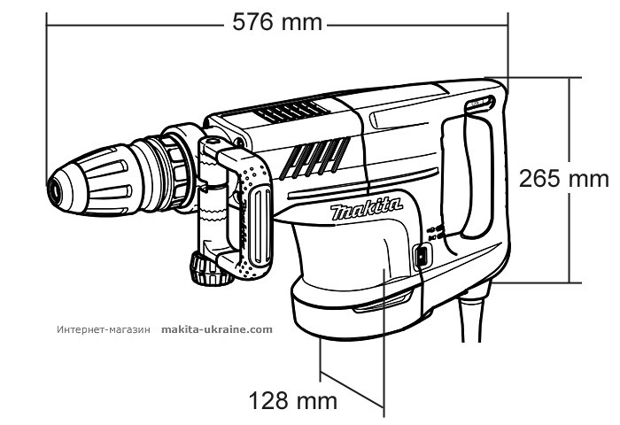 Отбойный молоток MAKITA HM1203C