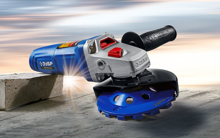 Угловая шлифмашина ЗУБР УШМ-П125-1000