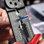 Клещи зажимные для опрессовки KNIPEX KN-9721215 предназначены для резки кабелей