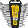 Набор рожковых гаечных ключей KRAFTOOL 27033-H12C