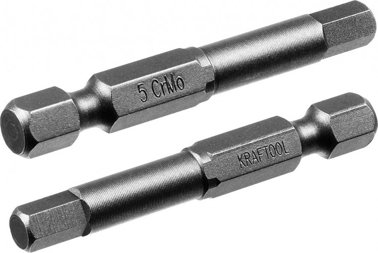 Кованые профессиональные биты «X-DRIVE» 26127-5-50-2 имеют торсионную зону Х-формы