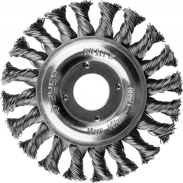 Щетка крацовка дисковая для УШМ ЗУБР 35190-115_z01
