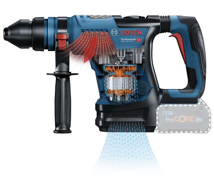 Аккумуляторный перфоратор BOSCH GBH 18V-36 C Solo