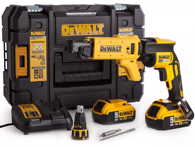 Аккумуляторный шуруповерт DeWALT DCF620P2K