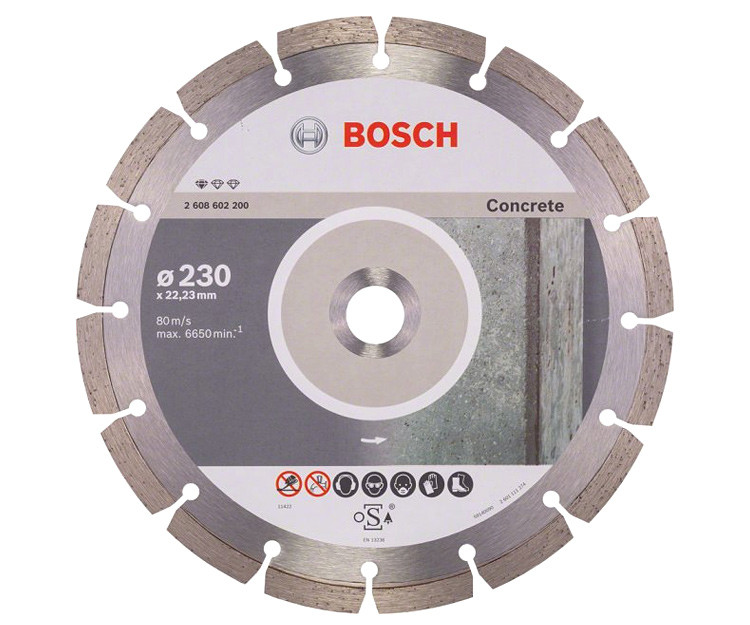 Алмазный диск Bosch Standard for Concrete 230 мм 10 шт.