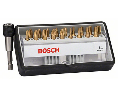 Набор бит BOSCH Robust Line Sx Max Grip PH/PZ/Torx+QC UH 25 мм (19 шт.)