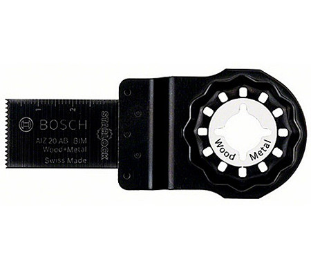Погружное пильное полотно BOSCH AIZ 20 AB Wood and Metal