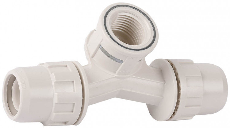 Тройник переходной со смещением ЗУБР ШиреФит 51504-16-1/2-16