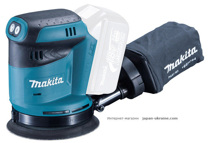 Аккумуляторная эксцентриковая шлифмашина MAKITA DBO180Z