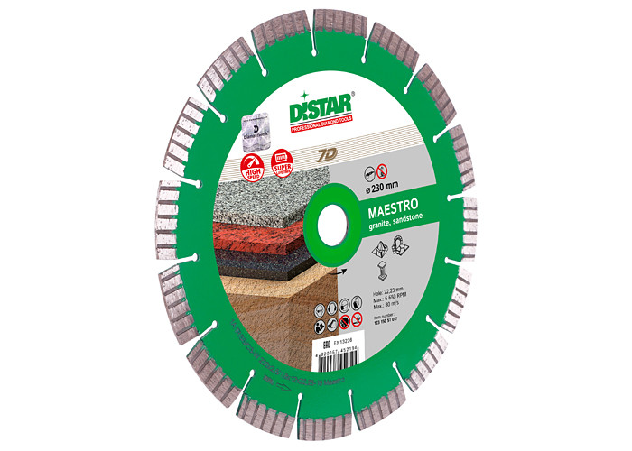 Алмазный диск DISTAR 1A1RSS/C3-W 230 Maestro