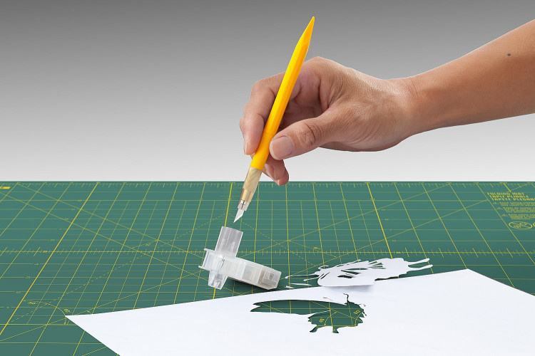 Нож перовой для точных работ OLFA OL-AK-5