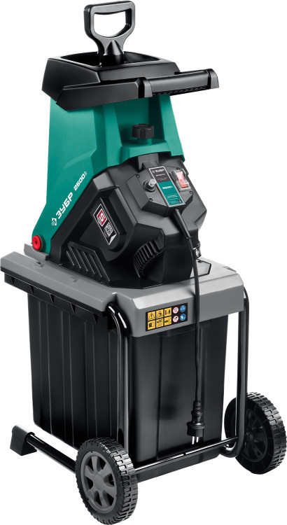 Измельчитель садовый электрический ЗУБР ЗИЭ-40-2500