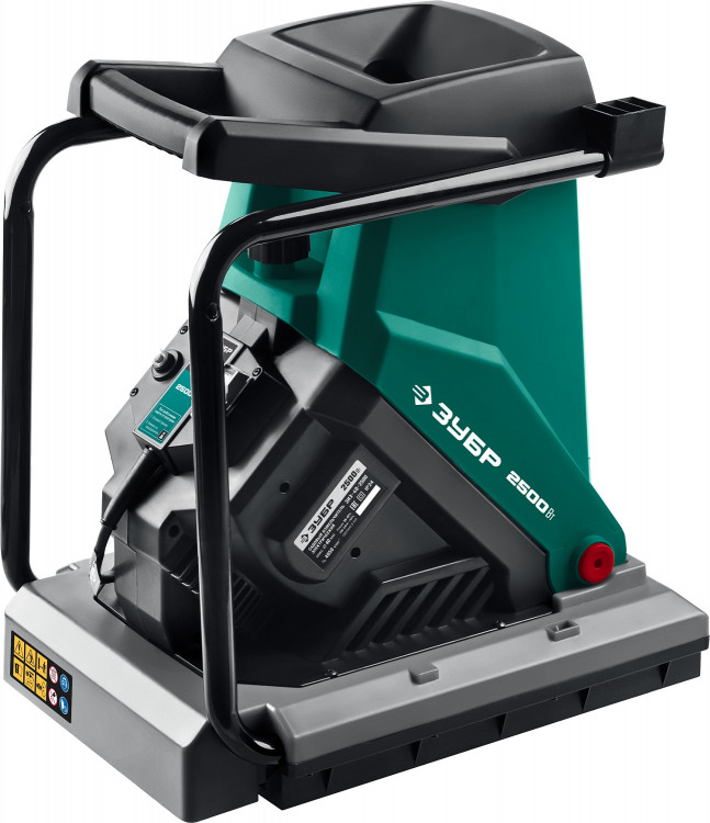 Измельчитель садовый электрический ЗУБР ЗИЭ-40-2500