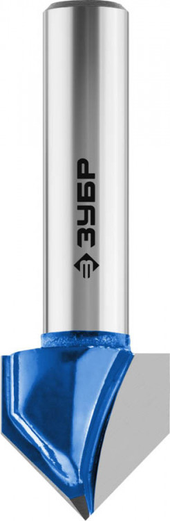 Фреза пазовая галтельная V-образная ЗУБР 28752-12.7