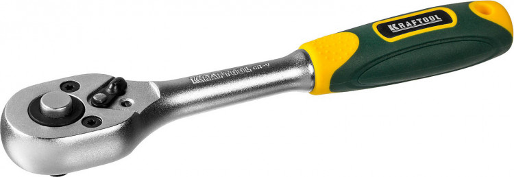 Трещотка для торцовых головок KRAFTOOL 27791-1/4_z02