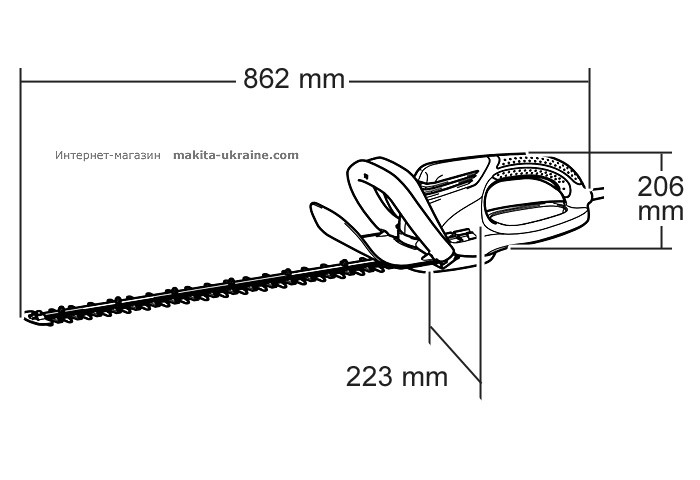 Кусторез MAKITA UH4570