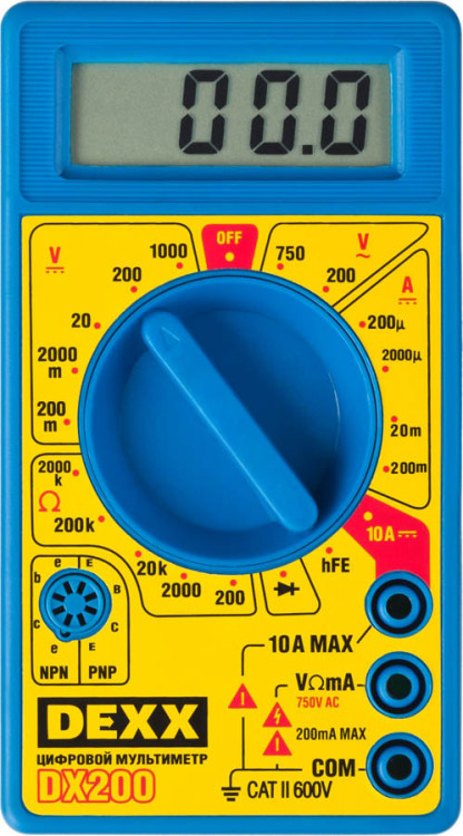 Мультиметр цифровой DEXX 45300