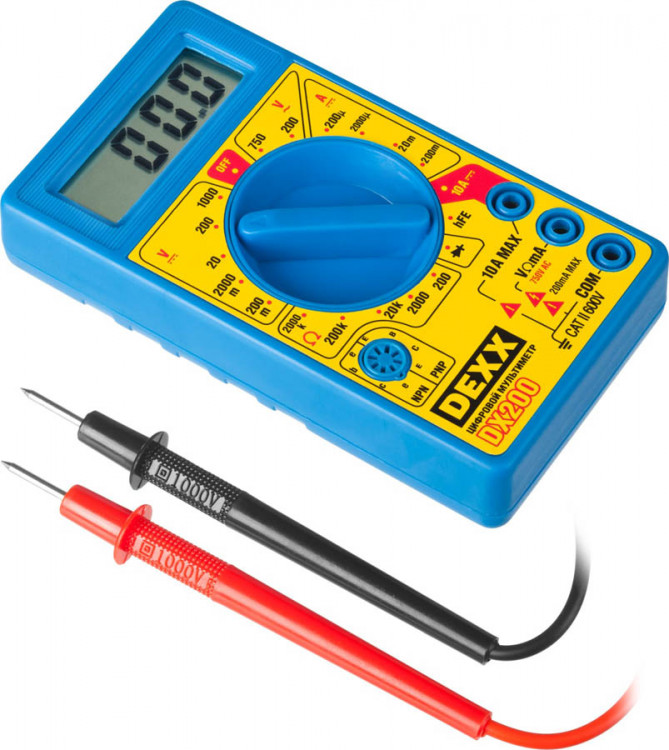 Мультиметр цифровой DEXX 45300