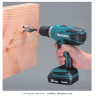 Аккумуляторная дрель-шуруповерт MAKITA DF457DWE