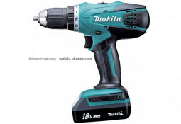 Аккумуляторная дрель-шуруповерт MAKITA DF457DWE