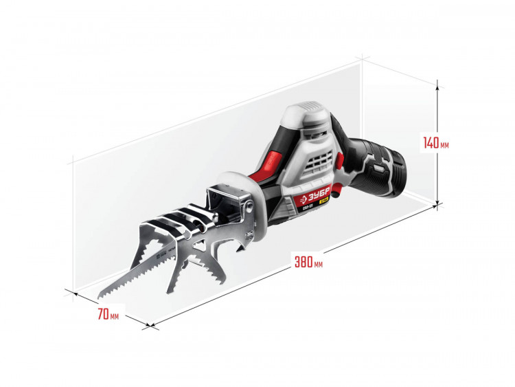 Пила сабельная (электроножовка) ЗУБР СПЛ-121