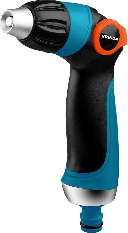 Пистолет поливочный двухкомпонентный с регулятором напора PROLine S-R GRINDA 429101