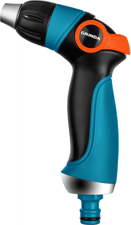 Пистолет поливочный двухкомпонентный с регулятором напора PROLine S-R GRINDA 429101
