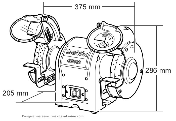 Точильный станок MAKITA GB602