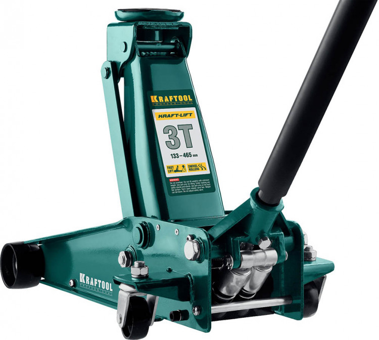 Домкрат гидравлический подкатной KRAFTOOL 43450-3