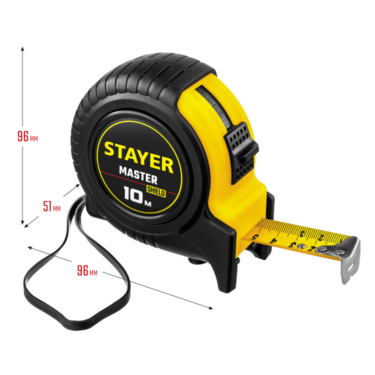 Рулетка измерительная STAYER 34025-10_z01