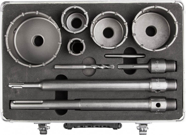 Набор буровых коронок ЗУБР 29185-H10