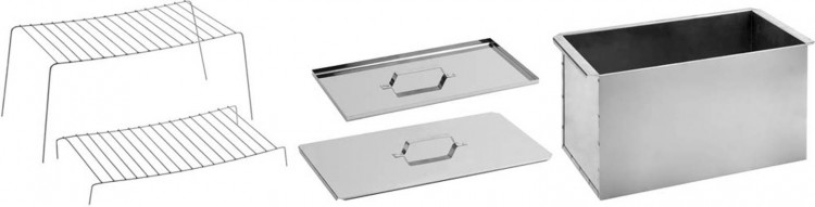 Коптильня двухъярусная GRINDA 427790