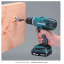 Аккумуляторная дрель-шуруповерт MAKITA DF457DWE + набор бит