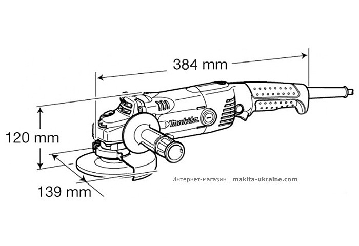 Болгарка MAKITA GA5021