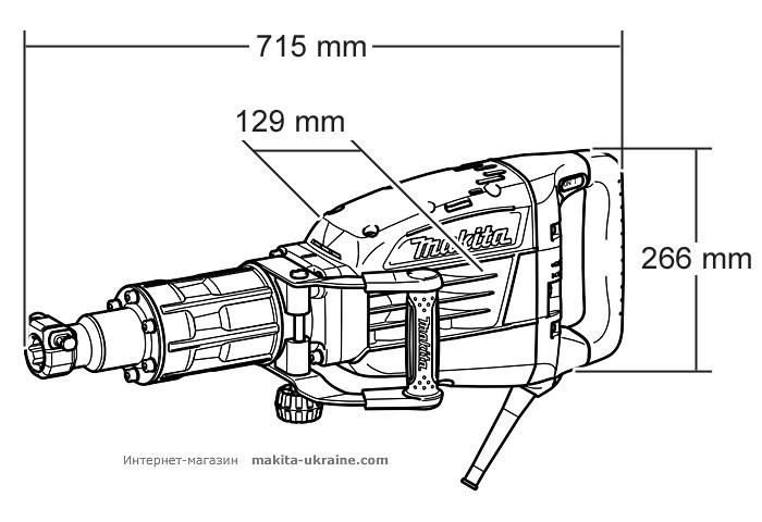 Отбойный молоток MAKITA HM1307C