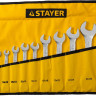 Набор ключей гаечных рожковых STAYER 27035-H12