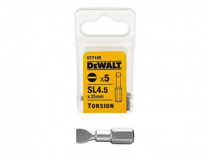 Бита Sl4,5 DeWALT DT7105