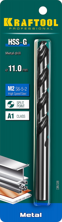 Сверло KRAFTOOL 29651-11
