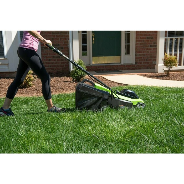 Газонокосилка аккумуляторная Greenworks G24X2LM41, 2*24V, 41 см, без АКБ и ЗУ