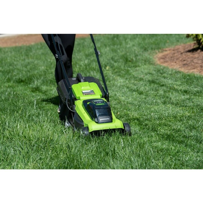 Газонокосилка аккумуляторная Greenworks G24X2LM41, 2*24V, 41 см, без АКБ и ЗУ