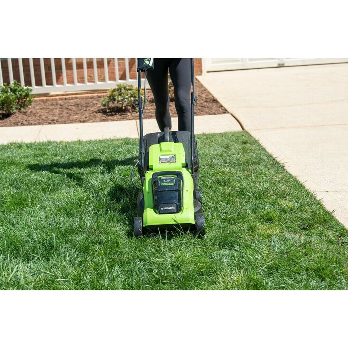 Газонокосилка аккумуляторная Greenworks G24X2LM41, 2*24V, 41 см, без АКБ и ЗУ